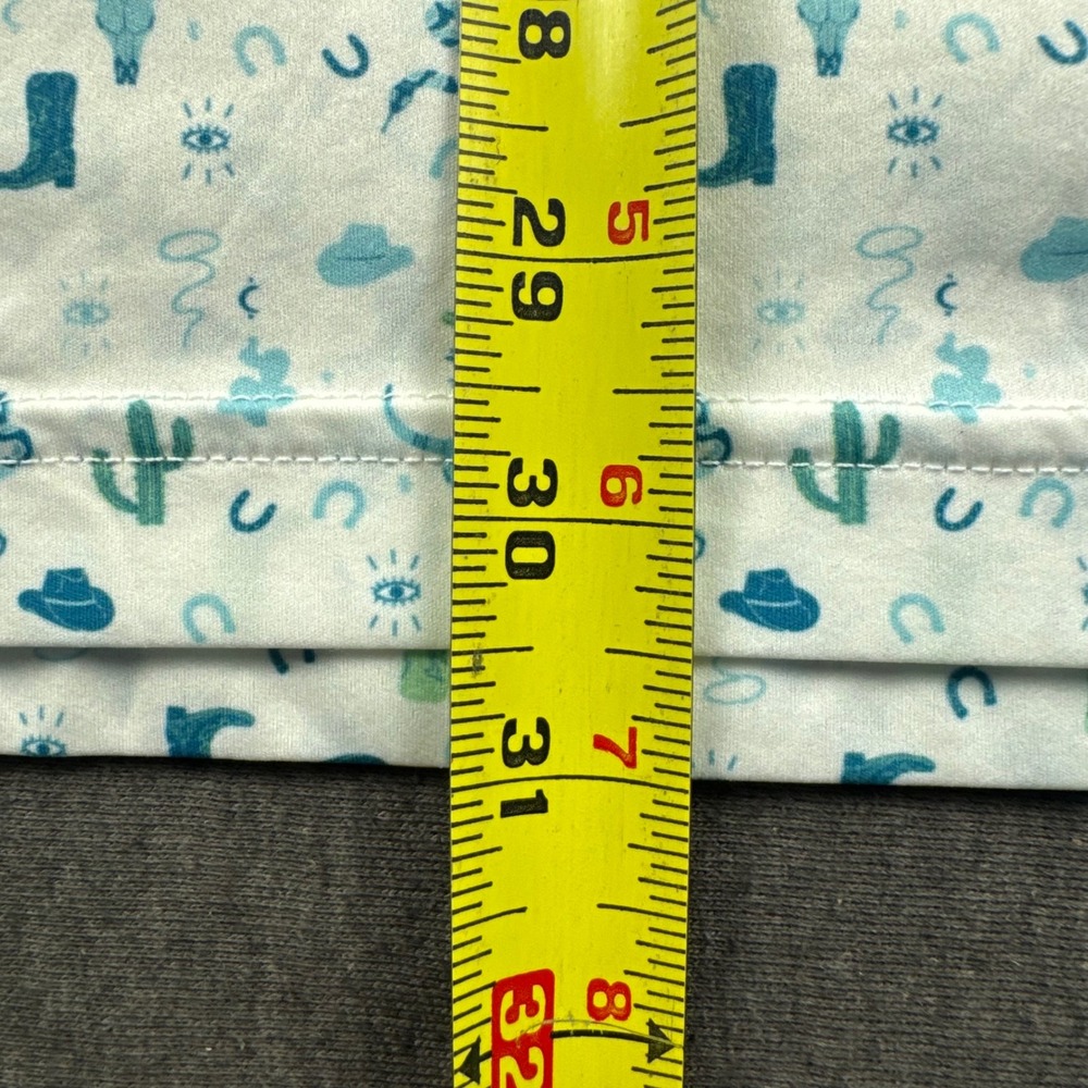 Straight Down Performance Mens XXL Golf Polo White Western Print Fort Stockton - Picture 8 of 13